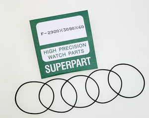 F-Ring Gasket (Flat) 1.00 mm Thick (5 Envelopes, 5 Gaskets Per Envelope)