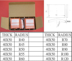 D-DOME 1.0 TV RECUTTING GLASS KIT 40X50-20