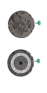 Movement Miyota 0S10, Size 13 1/2''', 3 Hands, Standard Hand Height, Date At 4 Tilt