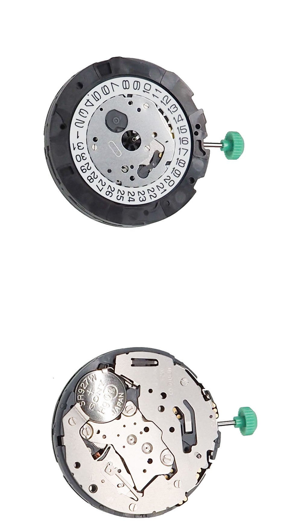 Movement Miyota 0S20, Size 13 1/2''', 3 Hands, Standard Hand Height, Date At 4.5 Tilt