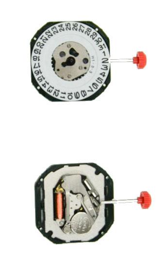 Movement Miyota 2315, Size 11 1/2''', 3 Hands, Standard Hand Height, Date At 3