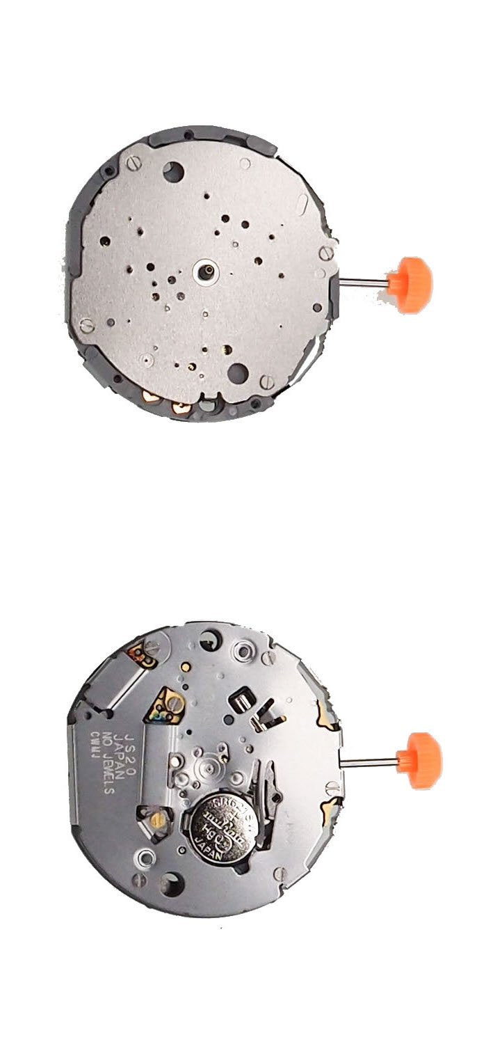 Movement Miyota Js20, Size 12 1/2''', 3 Hands, Standard Hand Height