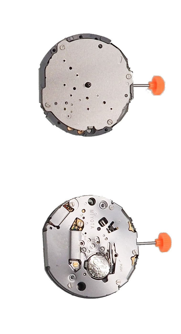 Movement Miyota Js50, Size 12 1/2''', 3 Hands, Standard Hand Height