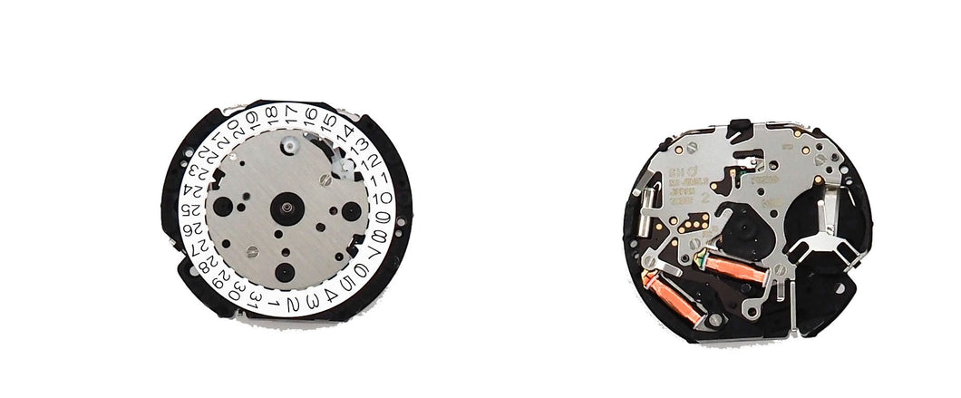 Movement Tmi Vd33A, Size 12 3/4''', 3 Hands, Std Hd Ht, Type M, Laser Marking 2 In The Movememt, Date At 4.5 Tilt