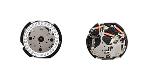 Movement Tmi Vd37A, Size 12 3/4''', 3 Hands, Std Hd Ht, Type M, Laser Marking 2 In The Movememt, Date At 3