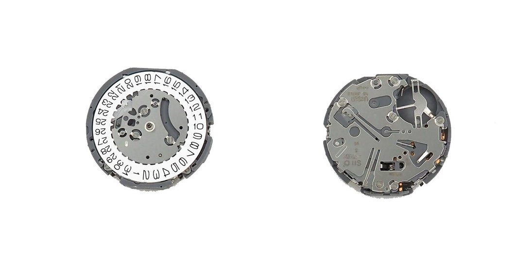 Movement Tmi Vk68A, Size 13 1/2''', 2 Hands, High Hand, Type L, Laser Marking 3 In The Movement, Date At 4.5 Tilt