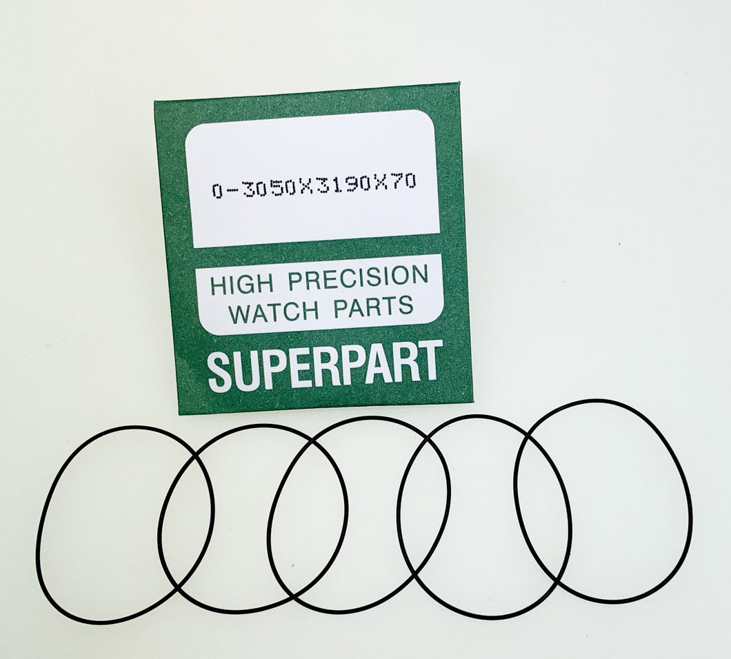 O-Ring Gasket 1.20 mm Thick (5 Envelopes, 5 Gaskets Per Envelope)