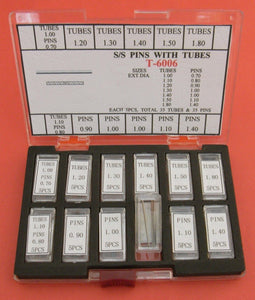 AB-6006-V1
S/S Pins & Tubes In Diff Sizes Sets -70