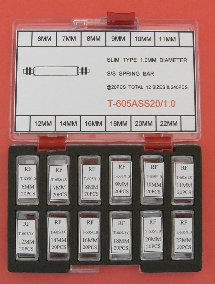 AB-605ASS20-1.00
S/S Double Flange Spring Bar Kit Dia.1.0-240