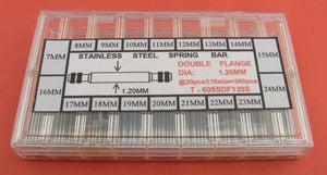 AB-605SDF120S
S/S Double Flange Spring Bar Kit Dia.1.20-360