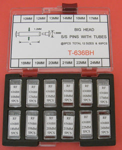 AB-636BH
Press Pins W/Tube For S-B'Kle B-Hd D1.80X60