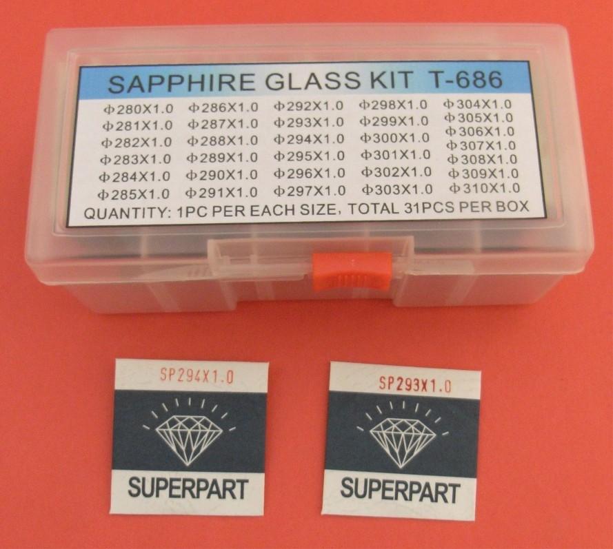 SAPPHIRE 1.0MM FLAT ROUND 28.0-31.0 KIT-31