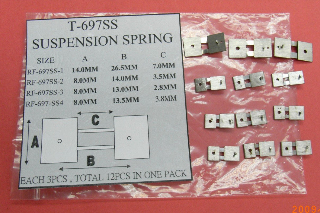 AT-697SS
Stainless Steel Suspension Spring Small Size