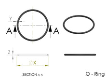 Load image into Gallery viewer, O-Ring Gasket 0.60 mm Thick (5 Envelopes, 5 Gaskets Per Envelope)
